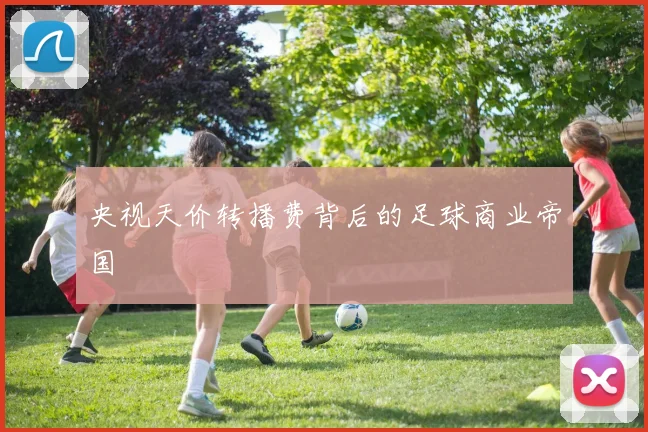 央视天价转播费背后的足球商业帝国