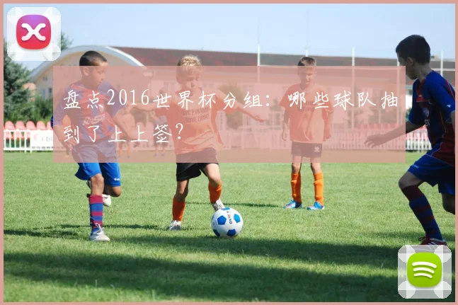 盘点2016世界杯分组：哪些球队抽到了上上签？
